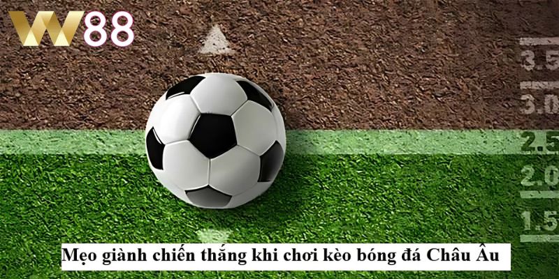 Áp dụng mẹo cược Kèo châu âu ngay tại nhà cái
